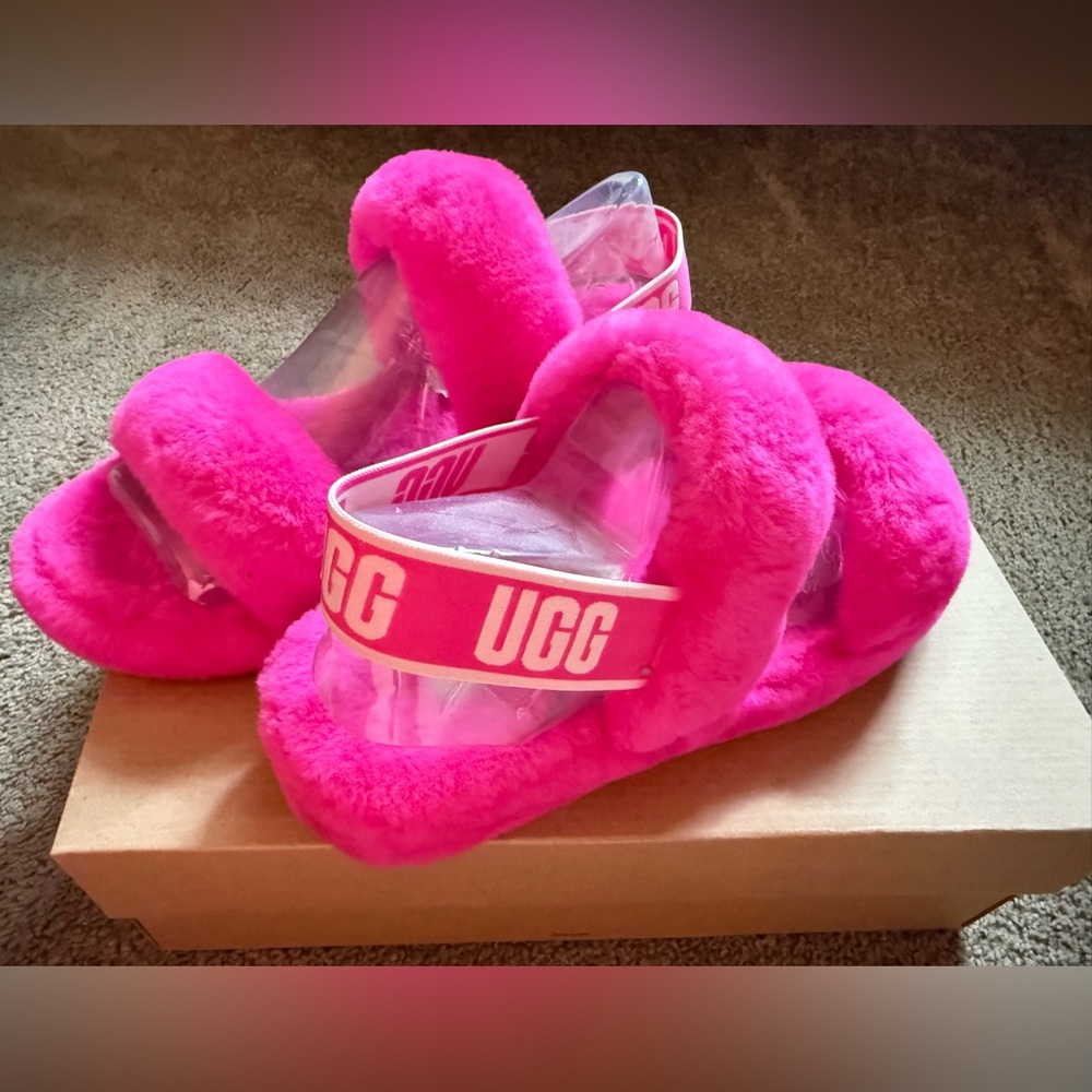 UGG oh yeah slippers size 10 - Picture 3 of 13